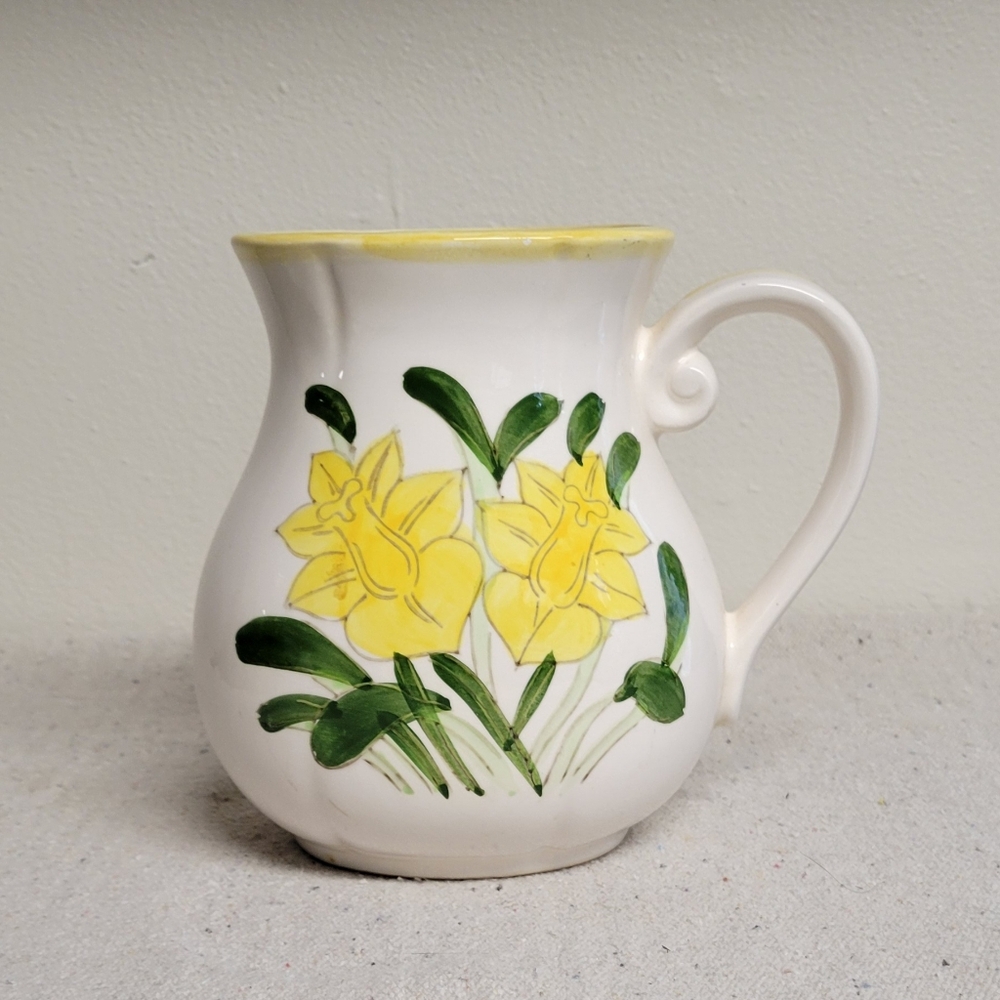Vintage Floral Vase